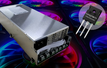 鉑科電子高效率算力電源采用Transphorm SuperGaN FET